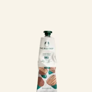 کرم دست شی باتر رنگ گلبهی بادی شاپ مناسب دست های خیلی خشک جدا شده از گیفت ست SHEA hand balm