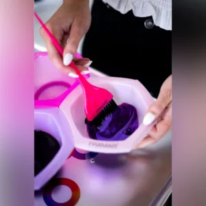 ست کاسه رنگ حرفه ای فرامار ۷عددی مدل connect & color