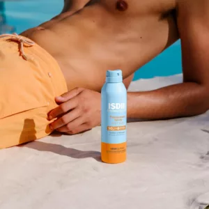 اسپری ضد آفتاب بدن ایزدین transparent spray ISDIN SPF50