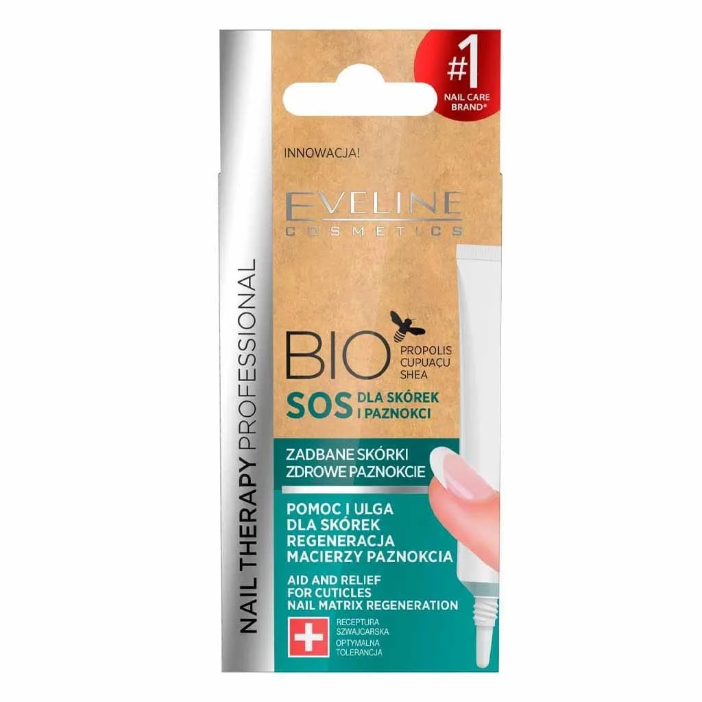 EVELINE Bio sos for cuticles and nails (2)_ کرم ترمیم کننده کوتیکول ناخن اولاین