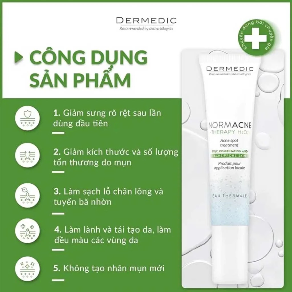 ضد جوش فوری درمدیک پوست مختلط تا چربDermedic-Normacne-Acne-Spot-Cream-15ml