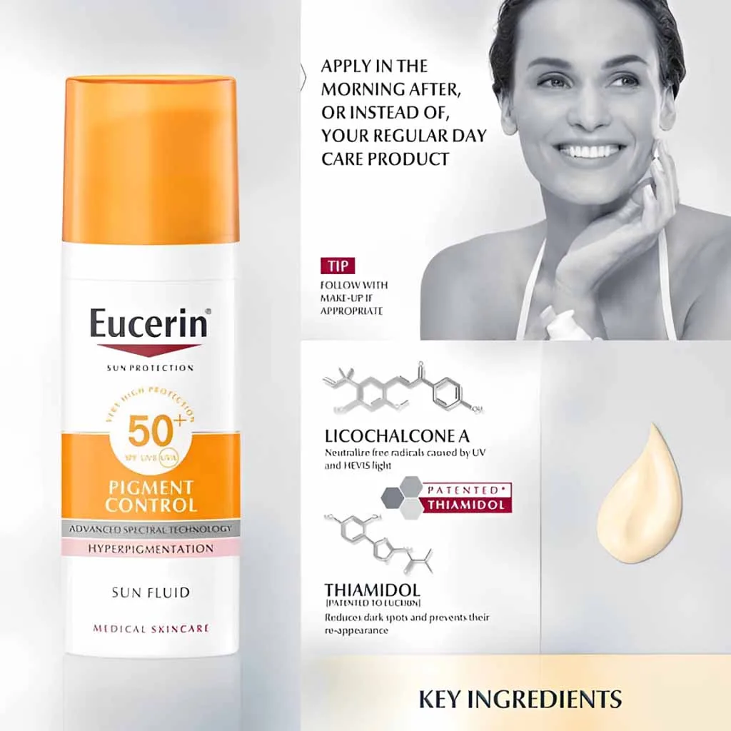 ضدآفتاب ضد لک فلوئیدی اوسرین SPF50