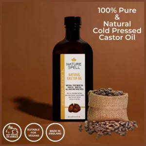روغن درمانی کرچک نیچر اسپل مناسب مو و بدن