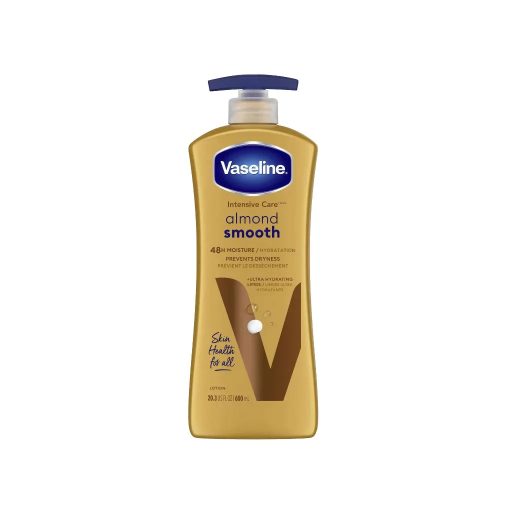 Vaseline-almond-body-lotion,-hydrating-and-softening-the-body لوسیون بدن وازلین بادام آبرسان و نرم کننده بدن