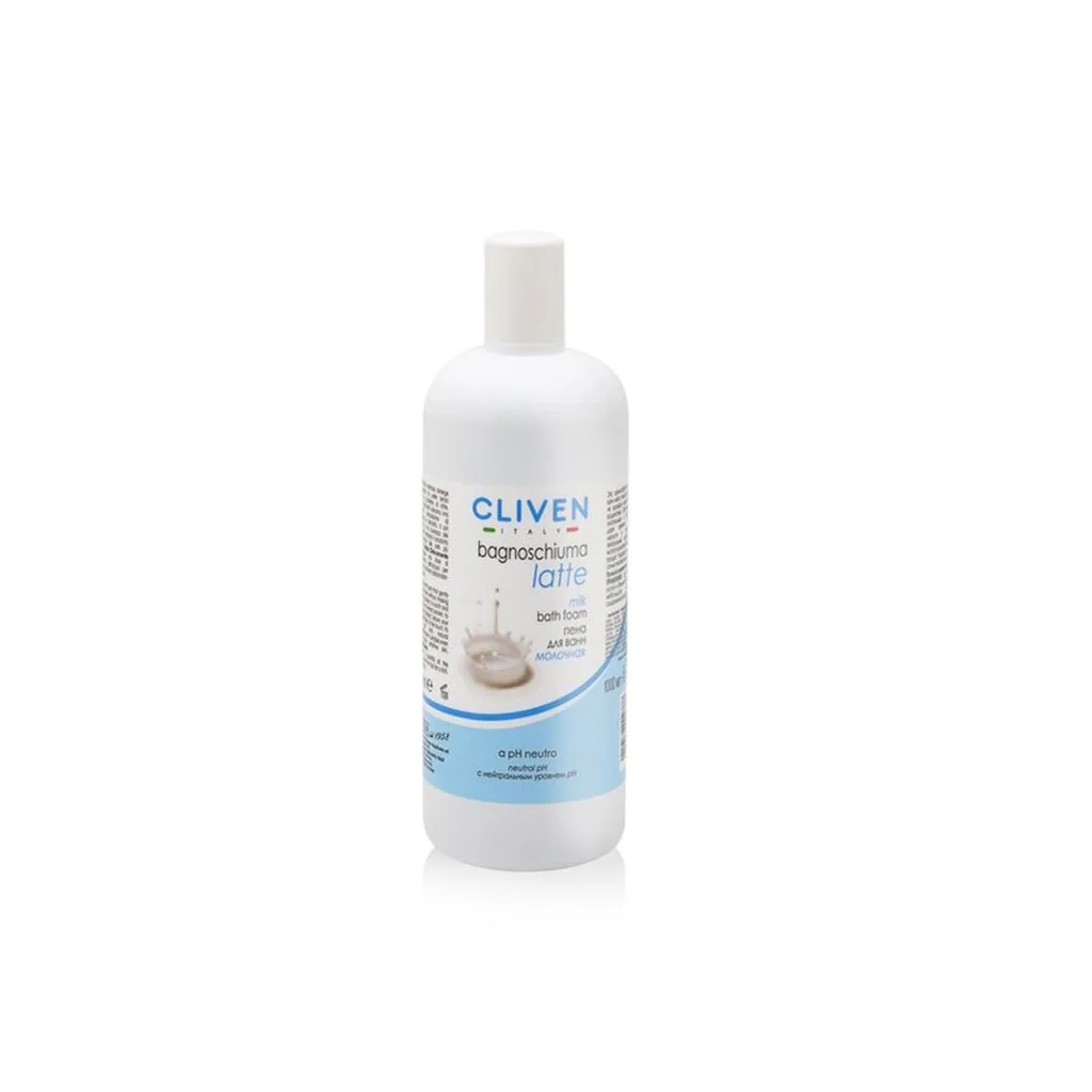 cliven-milk-bath-foam کف حمام شیر کلیون