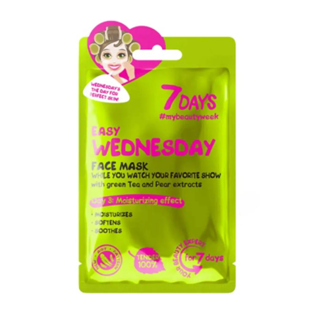 ماسک صورت ورقی مرطوب کننده سون دیز مدل easy Wednesday ماسک صورت ورقی مرطوب کننده سون دیز مدل easy Wednesday