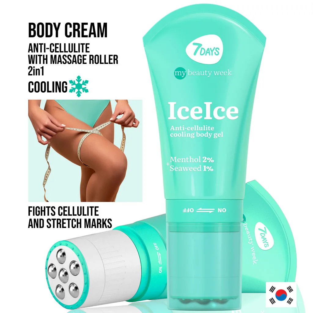 7days Anti-cellulite cooling body gel ICEICE COOL