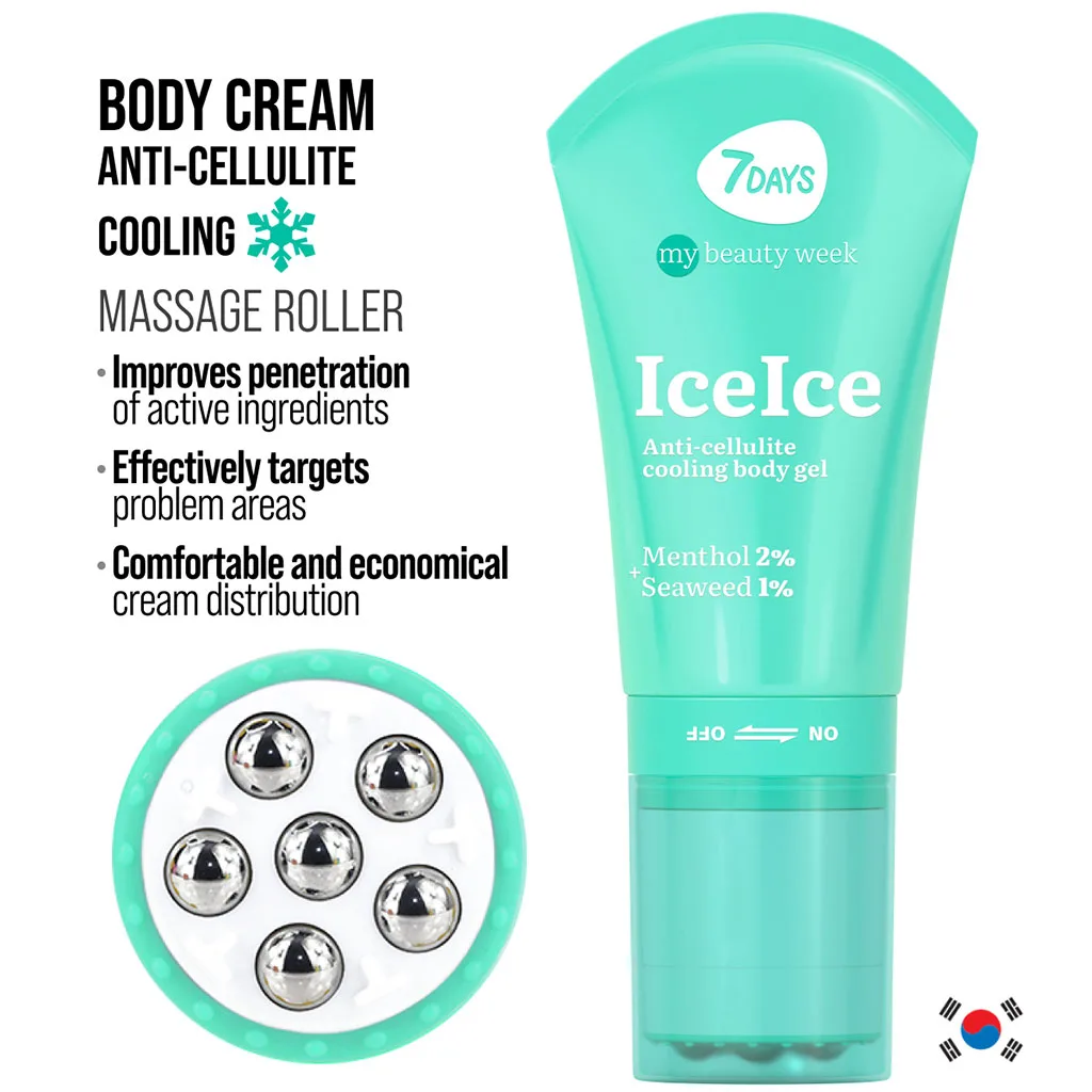 7days Anti-cellulite cooling body gel ICEICE COOL