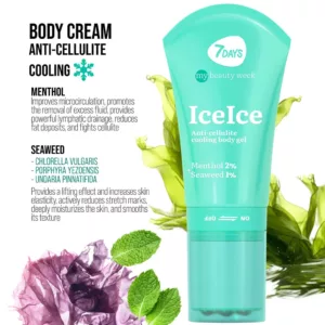 7days Anti-cellulite cooling body gel ICEICE COOL