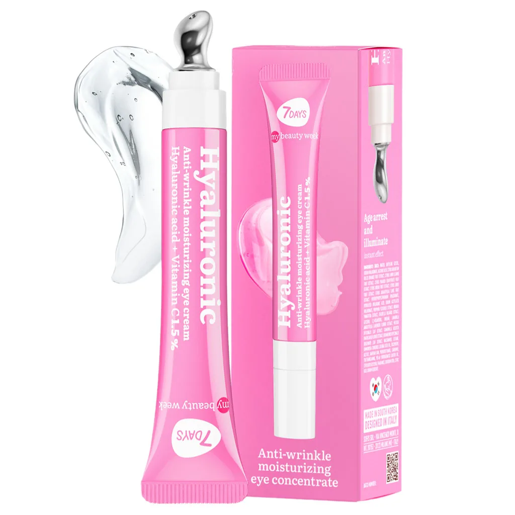 7days Anti-wrinkle moisturizing eye concentrate HYALURONIC (6) دور چشم ضد چروک ژلی آبرسان هیالورونیک سون دیز