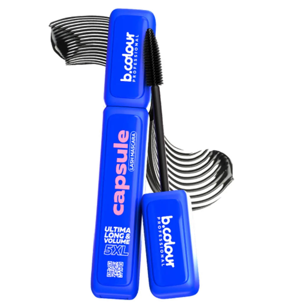 SuperStay black lash mascara 01 5XL Volume, B.COLOUR PROFESSIONAL CAPSULE (2) ریمل بلند کننده 5xl بی کالر