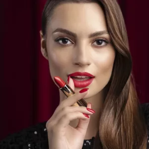 رژ لب جامد اولاین مدل satin lipstick