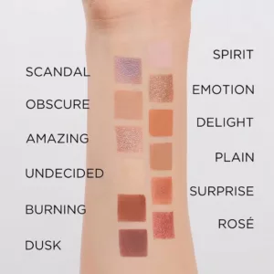 پالت ۱۲ رنگ نود اولاین nudes