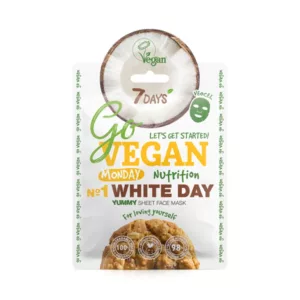 ماسک،صورت ورقی تغذیه کننده سون دیز مدل white day