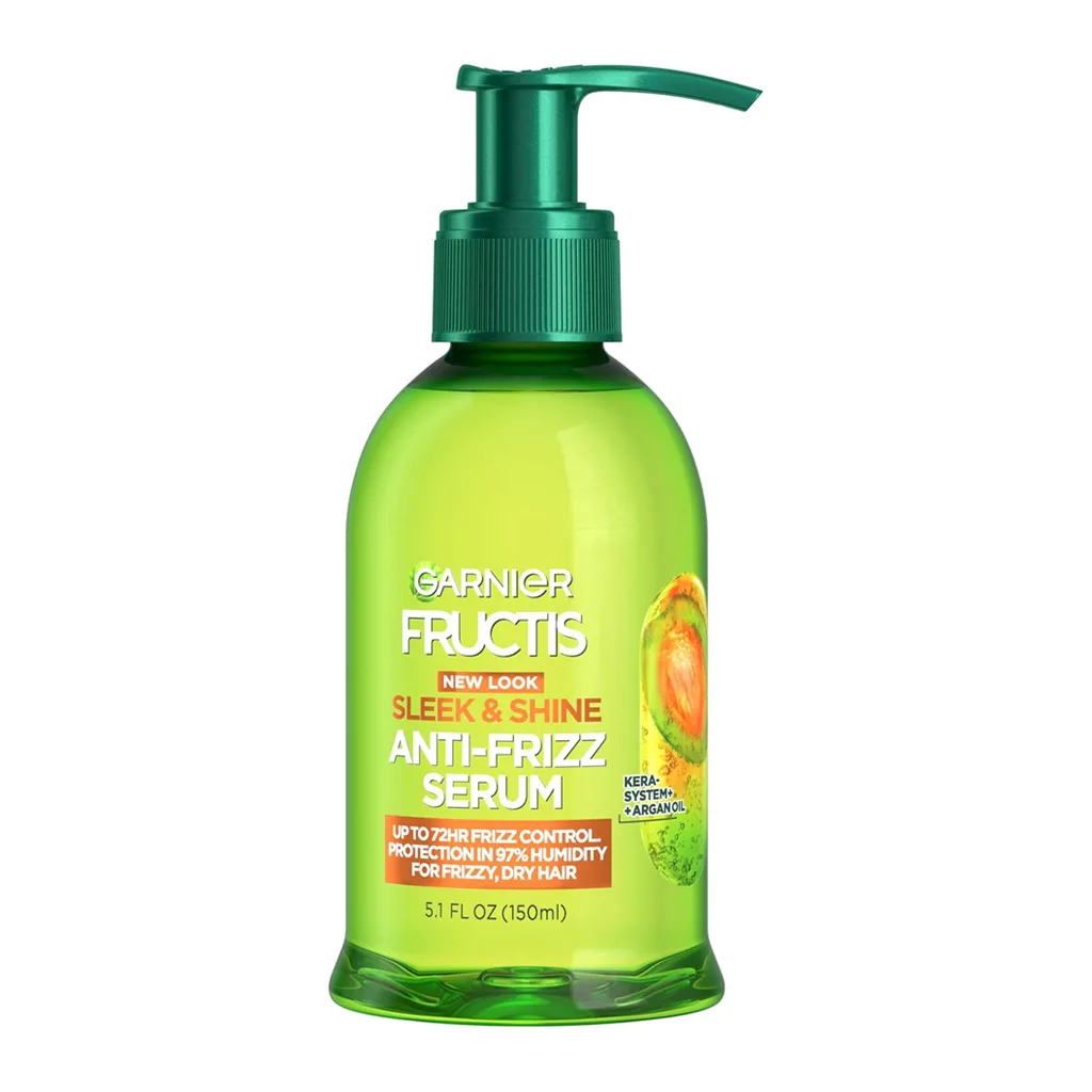 Garnier Hair Care Fructis Sleek & Shine Anti-Frizz Serum, 5.1 Fluid Ounce Garnier Hair Care Fructis Sleek & Shine Anti-Frizz Serum, 5.1 Fluid Ounce