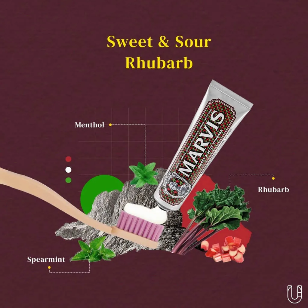 خمیردندان مارویس SWEET & SOUR RHUBARA
