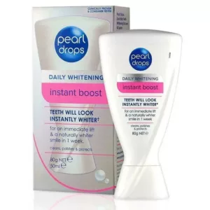 خمیردندان پرل دراپز instant boost سفید کننده
