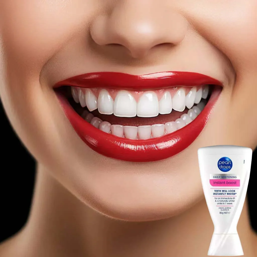خمیردندان پرل دراپز instant boost سفید کننده