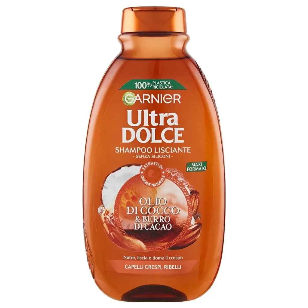 Garnier Ultimate Blends Smoothing Shampoo Coconut Oil and Cocoa Butter for Dry and Frizzy Hair Garnier Ultimate Blends Smoothing Shampoo Coconut Oil and Cocoa Butter for Dry and Frizzy Hair