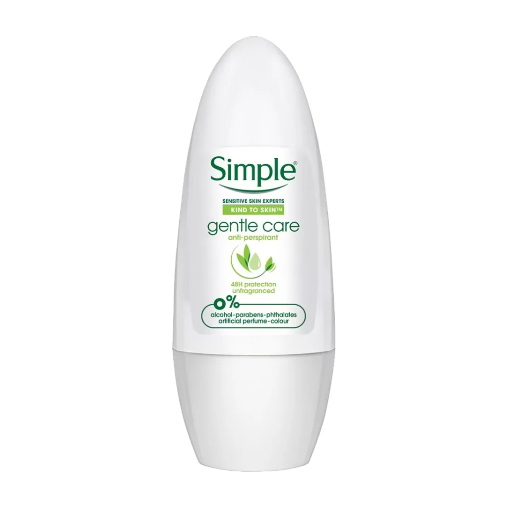 مام رولی سیمپل ضد تعریق بدون آلمینیوم gentle care مام رولی سیمپل ضد تعریق بدون آلمینیوم gentle care