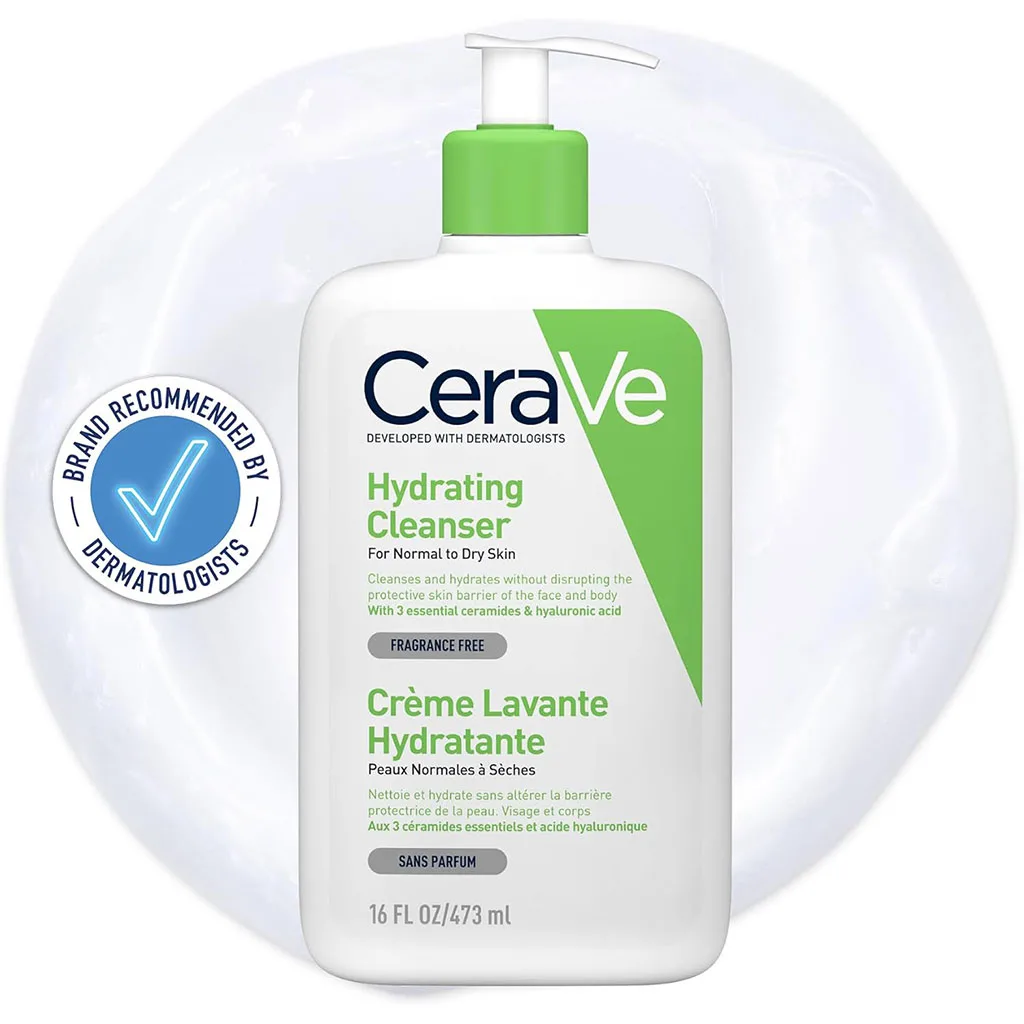 شوینده آبرسان سراوی CeraVe پوست نرمال تا خشک آمریکا