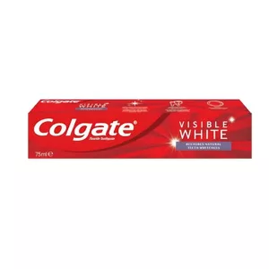 خمیردندان کولگیت سفید کننده طبیعی VISABLE WHITE