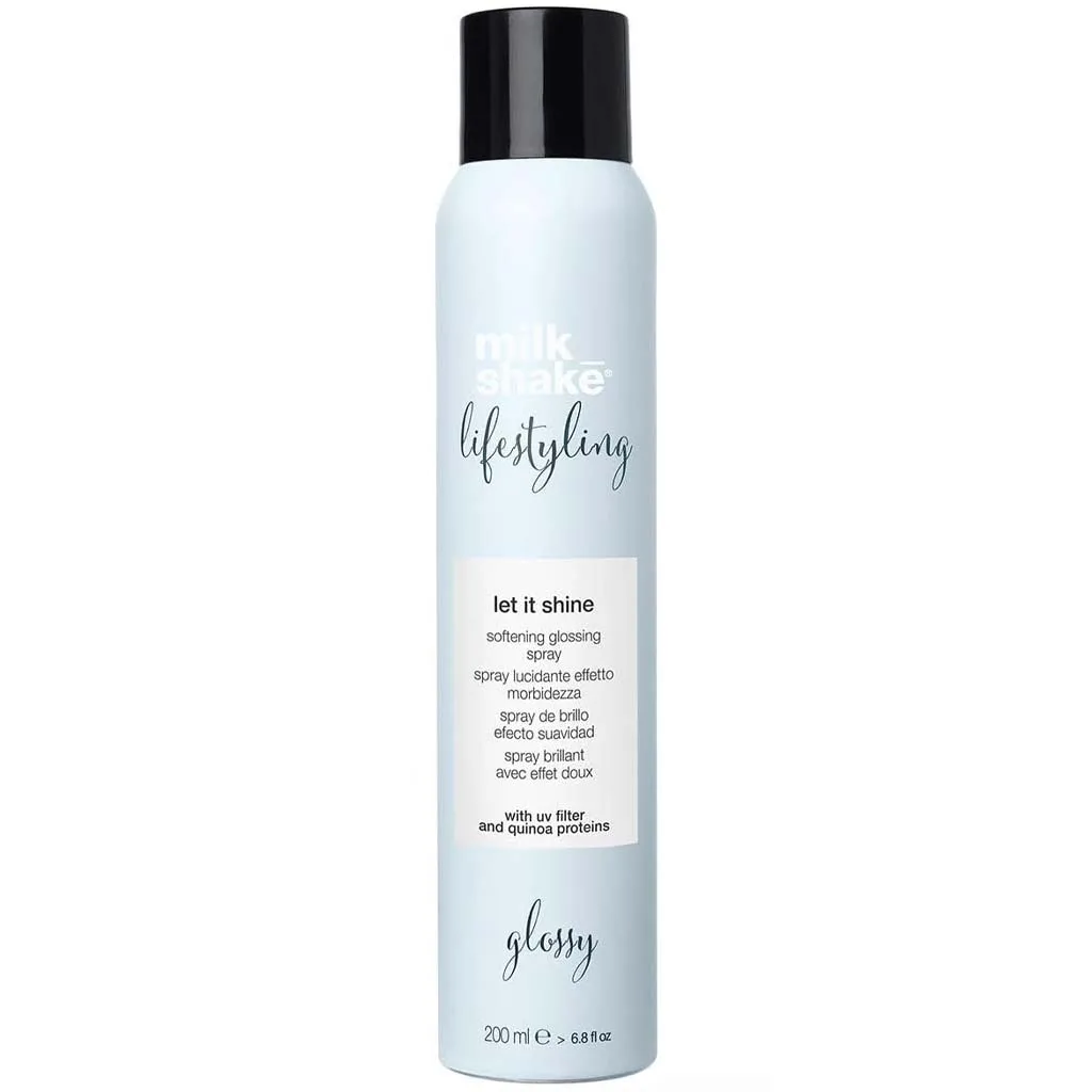 Milkshake Lifestyling Let It Shine Softening Glossing Spray اسپری درخشان کننده شاین میلک شیک