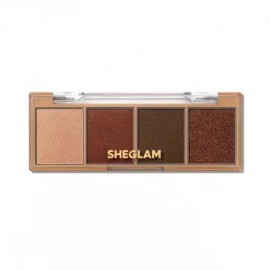 پالت سایه چشم شیگلم 4تایی کیت کت SHEG Essential Square Eyeshadow Quad