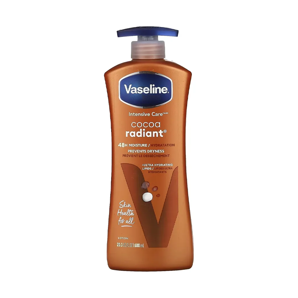 لوسیون بدن کاکائو وازلین 600میل cocoa radiant لوسیون بدن کاکائو وازلین 600میل cocoa radiant