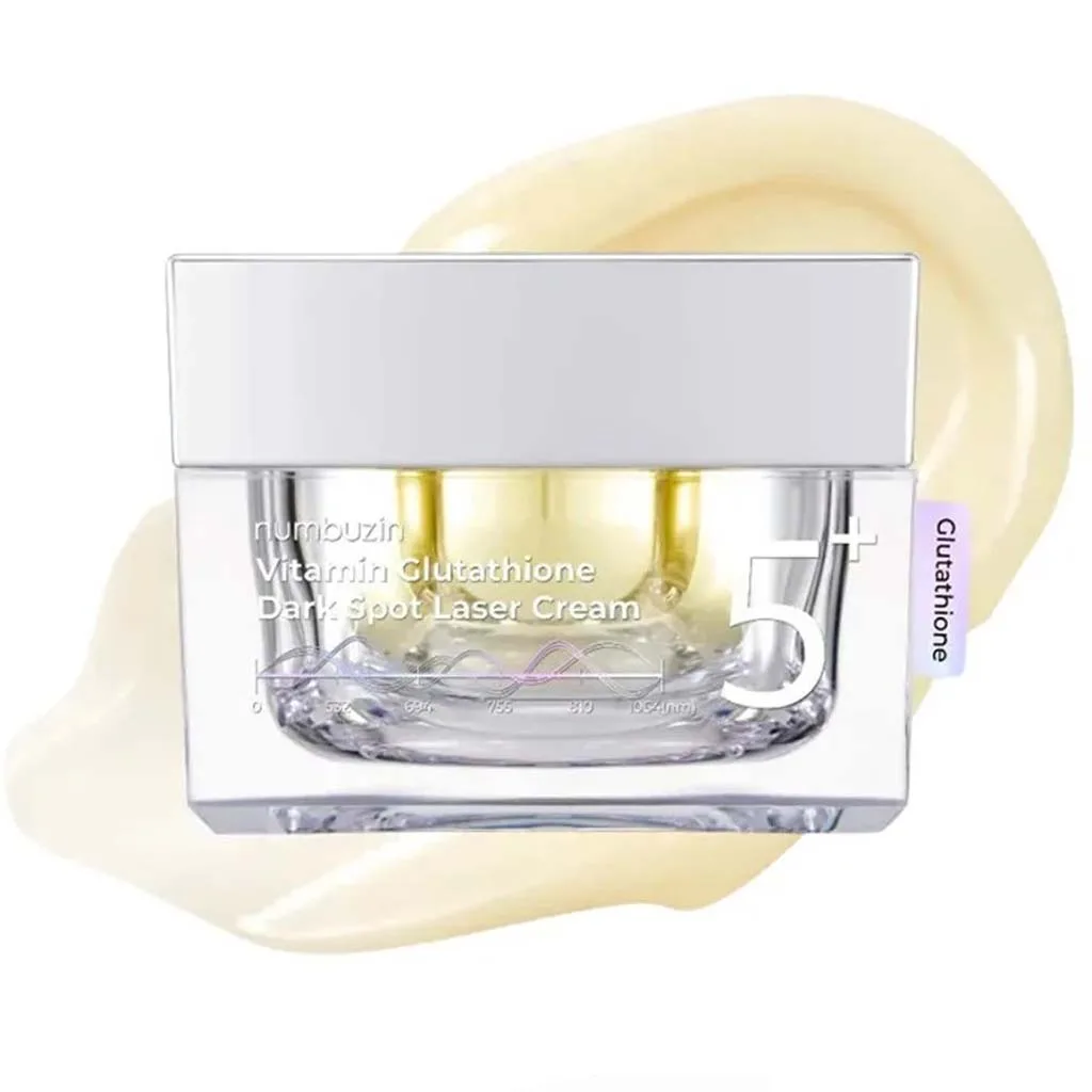 کرم ضد لک گلوتاتیون شماره 5 نامبوزین numbuzin vitamin glutathione dark spot laser cream