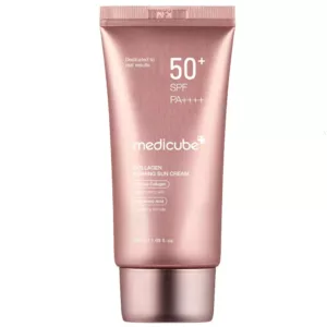 ضدآفتاب کلاژن هیالورونیک اسید مدی کیوب SPF50