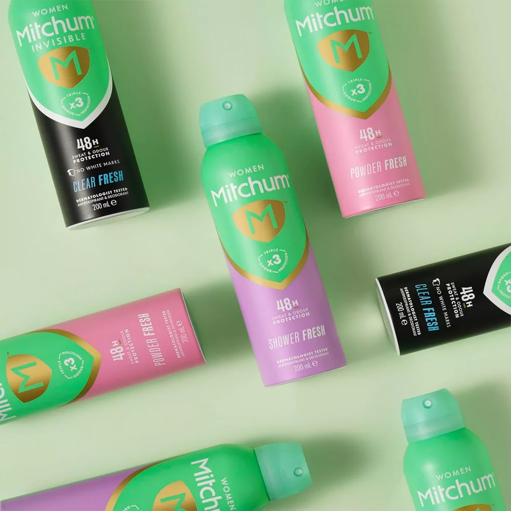 اسپری بدن میچام ضد تعریق بدون رد سفیدی بوی تمیزی کلیر فرش CLEAR FRESH