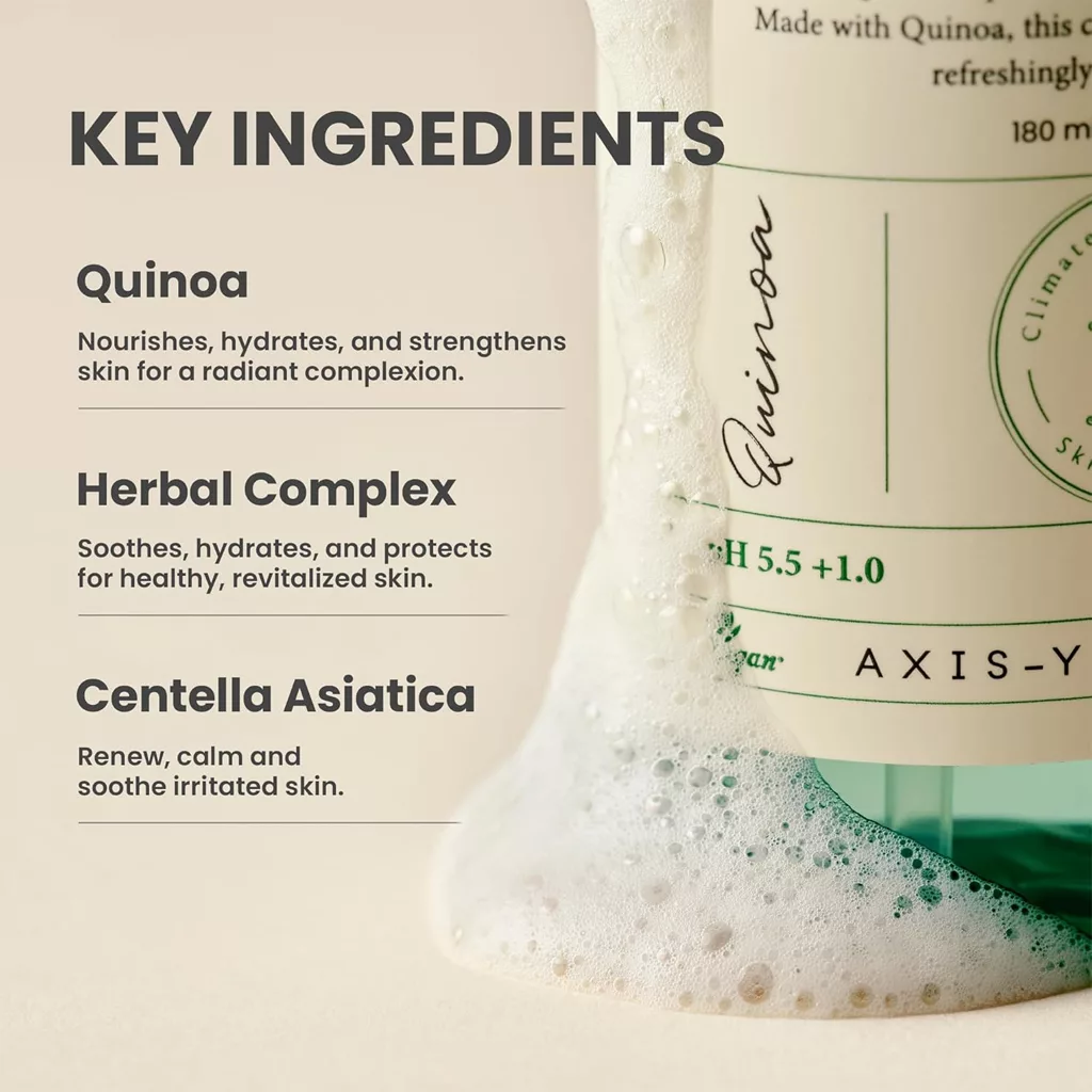 ژل پاک کننده صورت اکسیس وای Quinoa One-Step