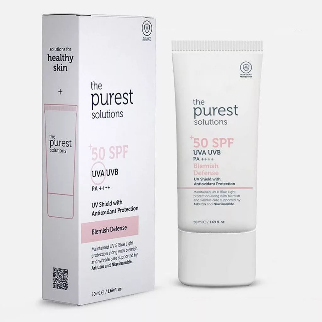 کرم ضد آفتاب پیورست سولوشن ضد لک SPF50