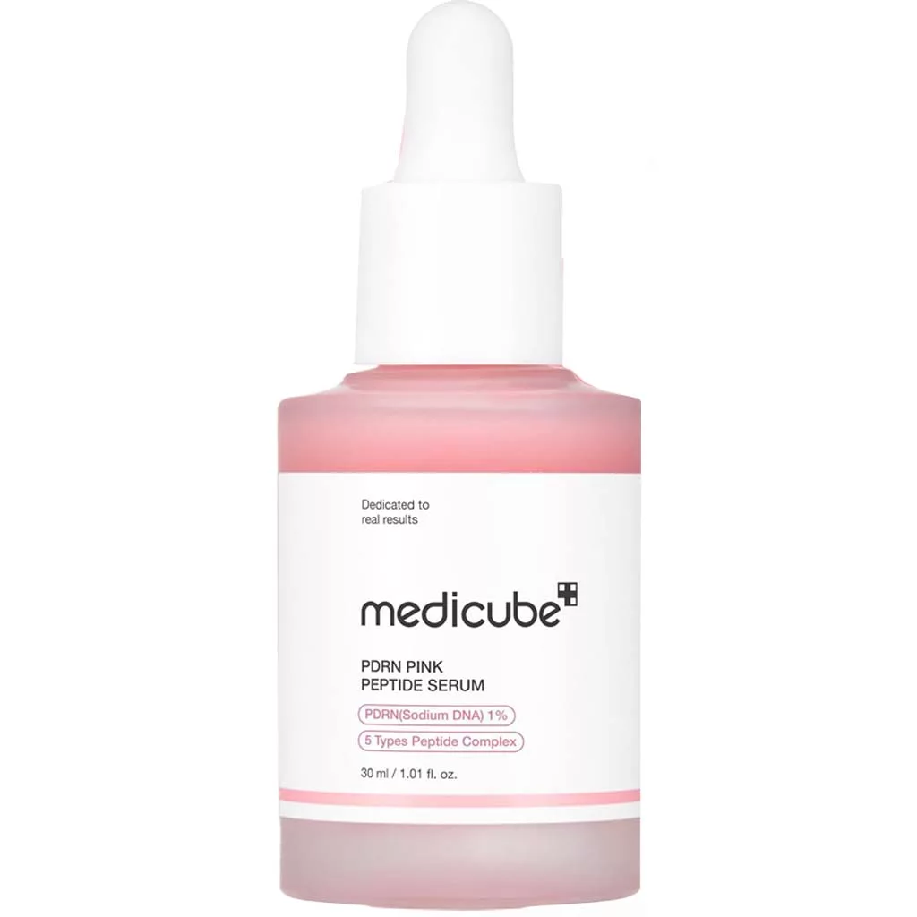 سرم پپتاید PDRN مدی کیوب صورتی MEDICUBE PDRN Pink Peptide Serum