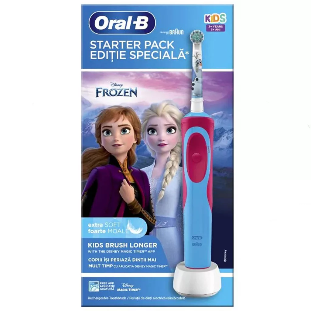 مسواک برقی اورال بی کودک طرح FROZEN مسواک برقی اورال بی کودک طرح FROZEN