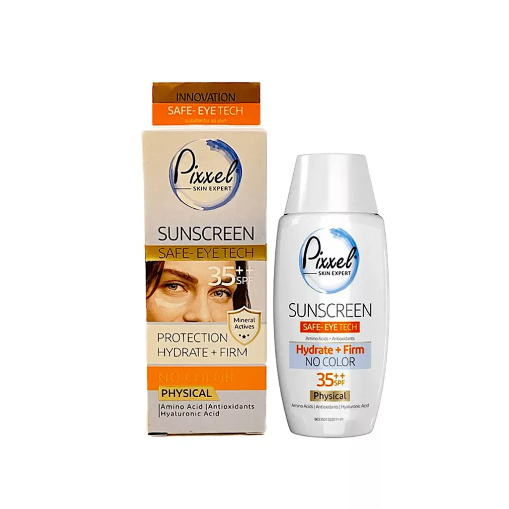 ضد آفتاب فیزیکی دور چشم و صورت پیکسل spf 35