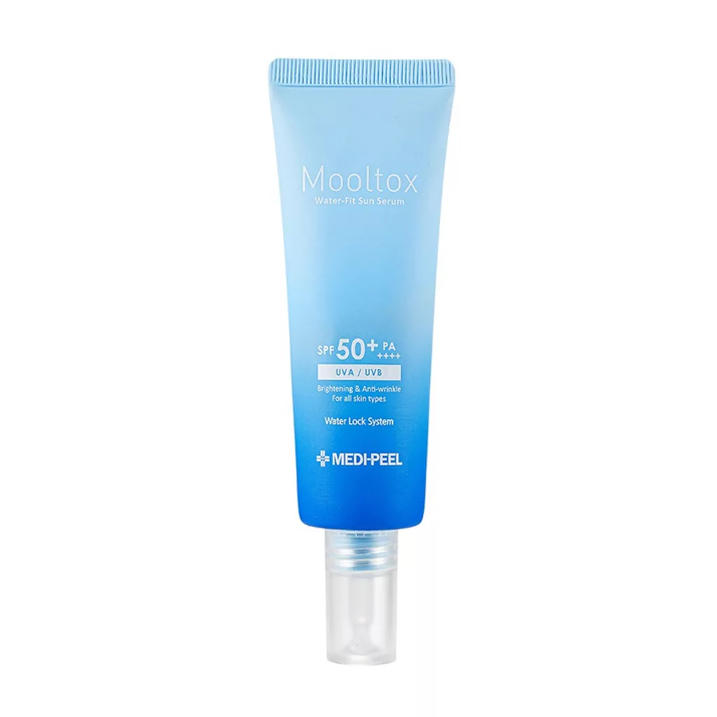 سرم ضد آفتاب مدی پیل spf50 ضد چروک و آبرسان سرم ضد آفتاب مدی پیل spf50 ضد چروک و آبرسان