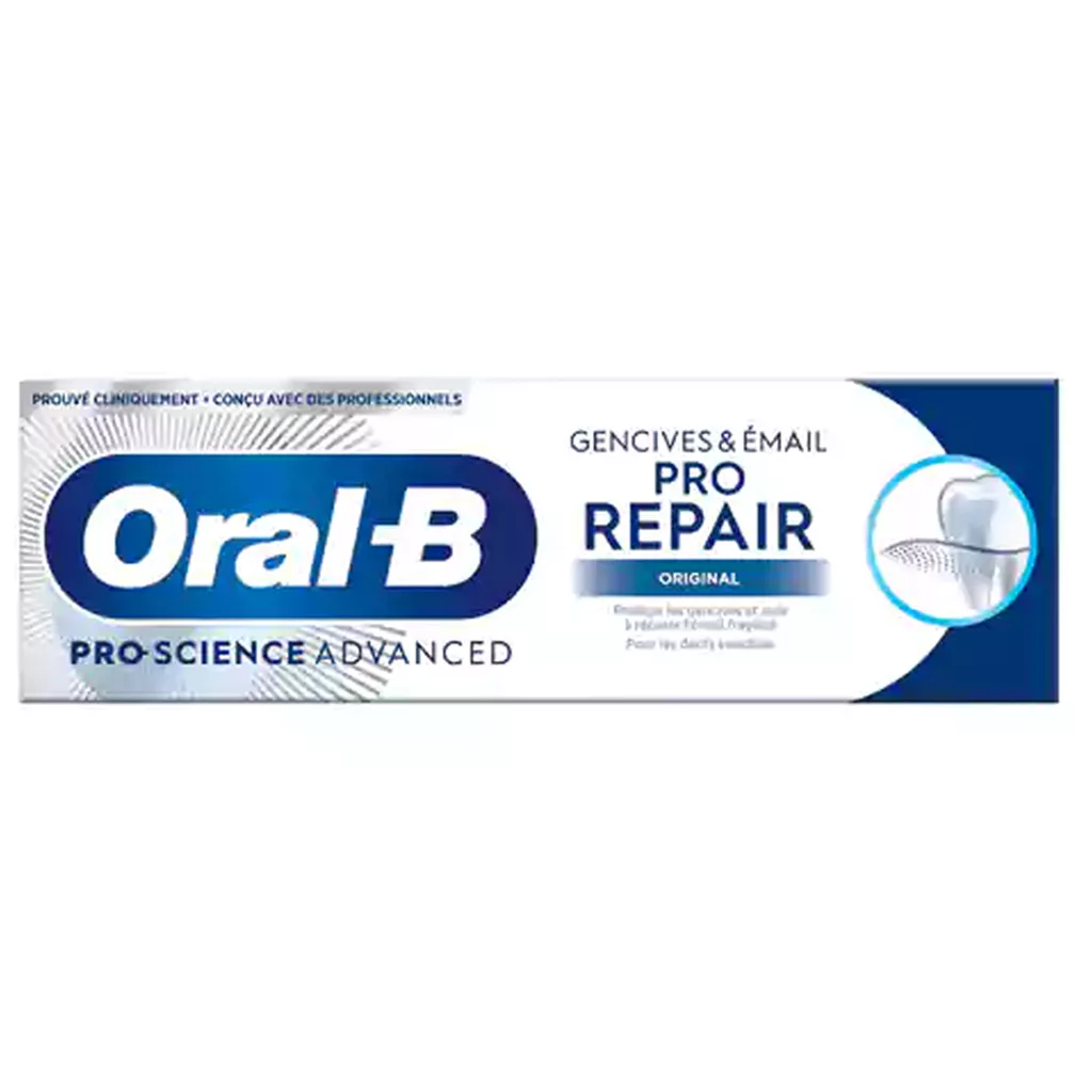 خمیردندان اورال بی PRO REPAIR مدل original Oral-B