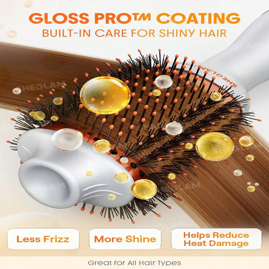 برس حرارتی حجم دهنده شیگلم volumizing