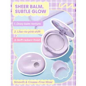رژگونه حرارتی bubble glow شیگلم