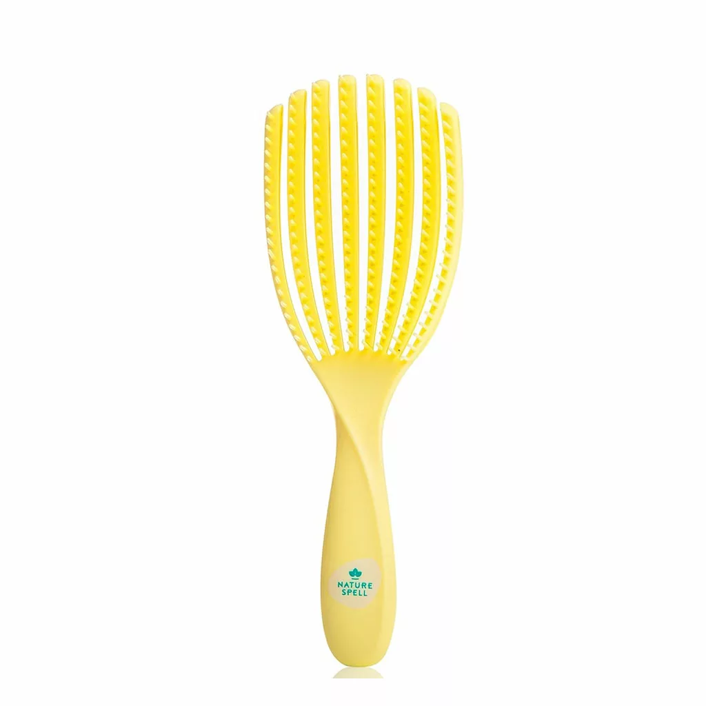 برس مو نیچر اسپل زرد FLEXIFLOW DETANGLER برس مو نیچر اسپل زرد FLEXIFLOW DETANGLER