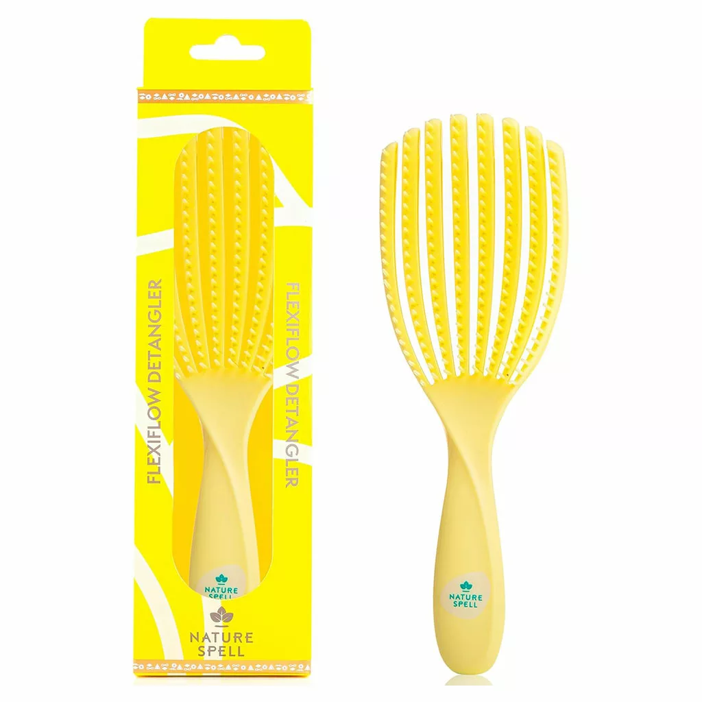 برس مو نیچر اسپل زرد FLEXIFLOW DETANGLER
