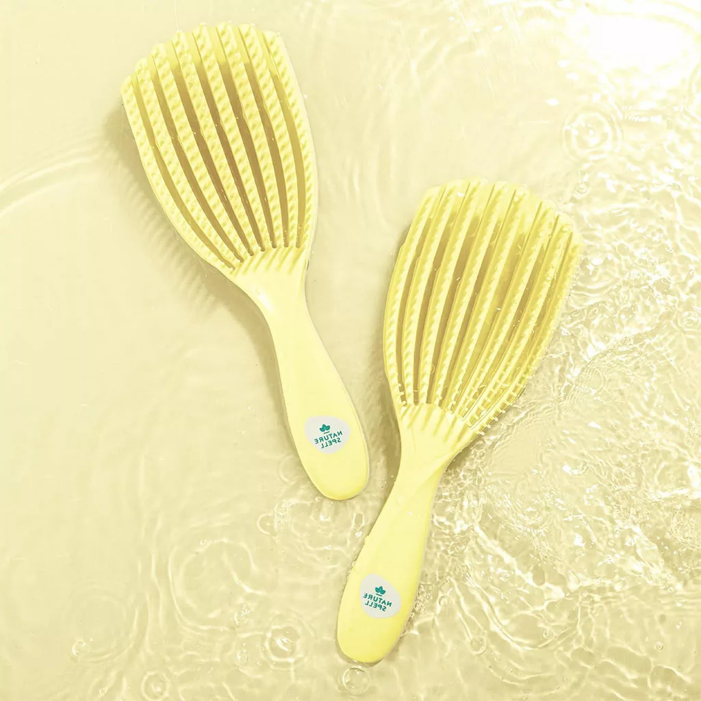 برس مو نیچر اسپل زرد FLEXIFLOW DETANGLER