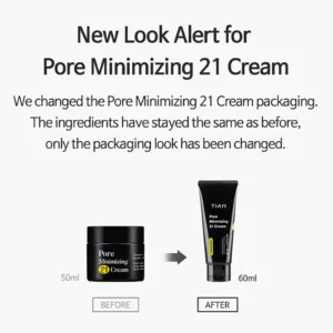 کرم نیاسینامید تیام کوچک کننده منافذ Pore Minimizing 21