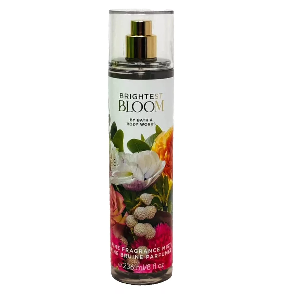 بادی میست بث اند بادی ورکز BRIGHTEST BLOOM رایحه مجلل گل‌های باغی با ته بوی سدر تازه