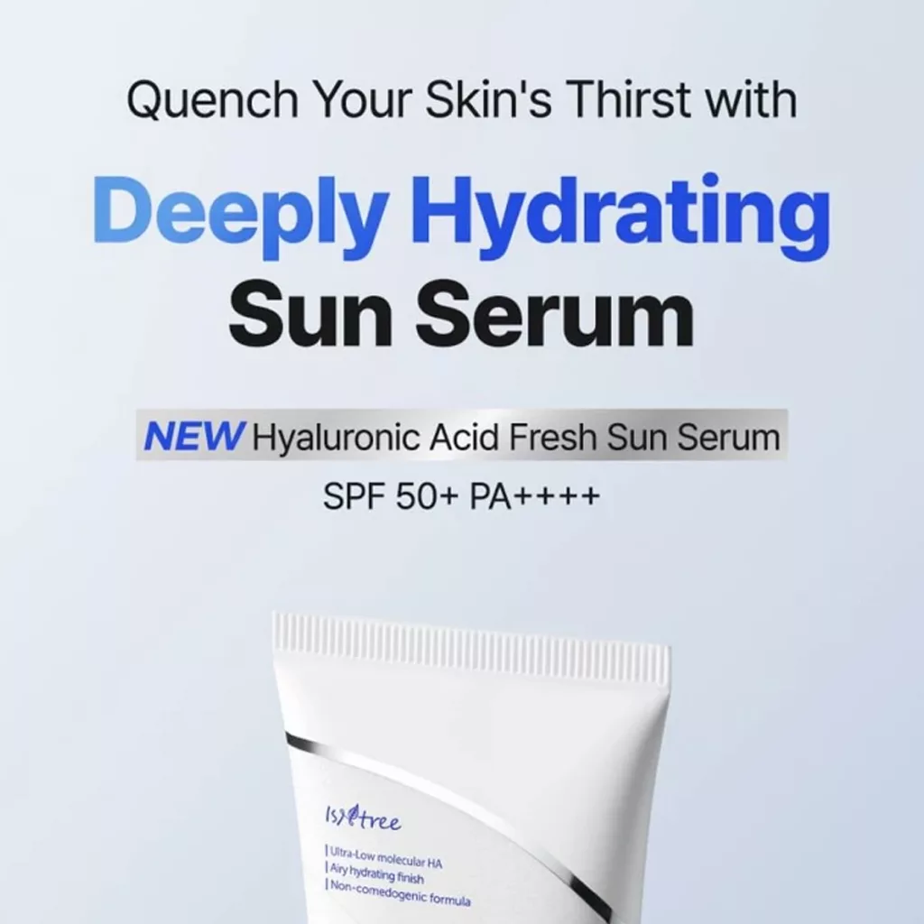 ضدآفتاب هیالورونیک ایزنتری FRESH SPF50