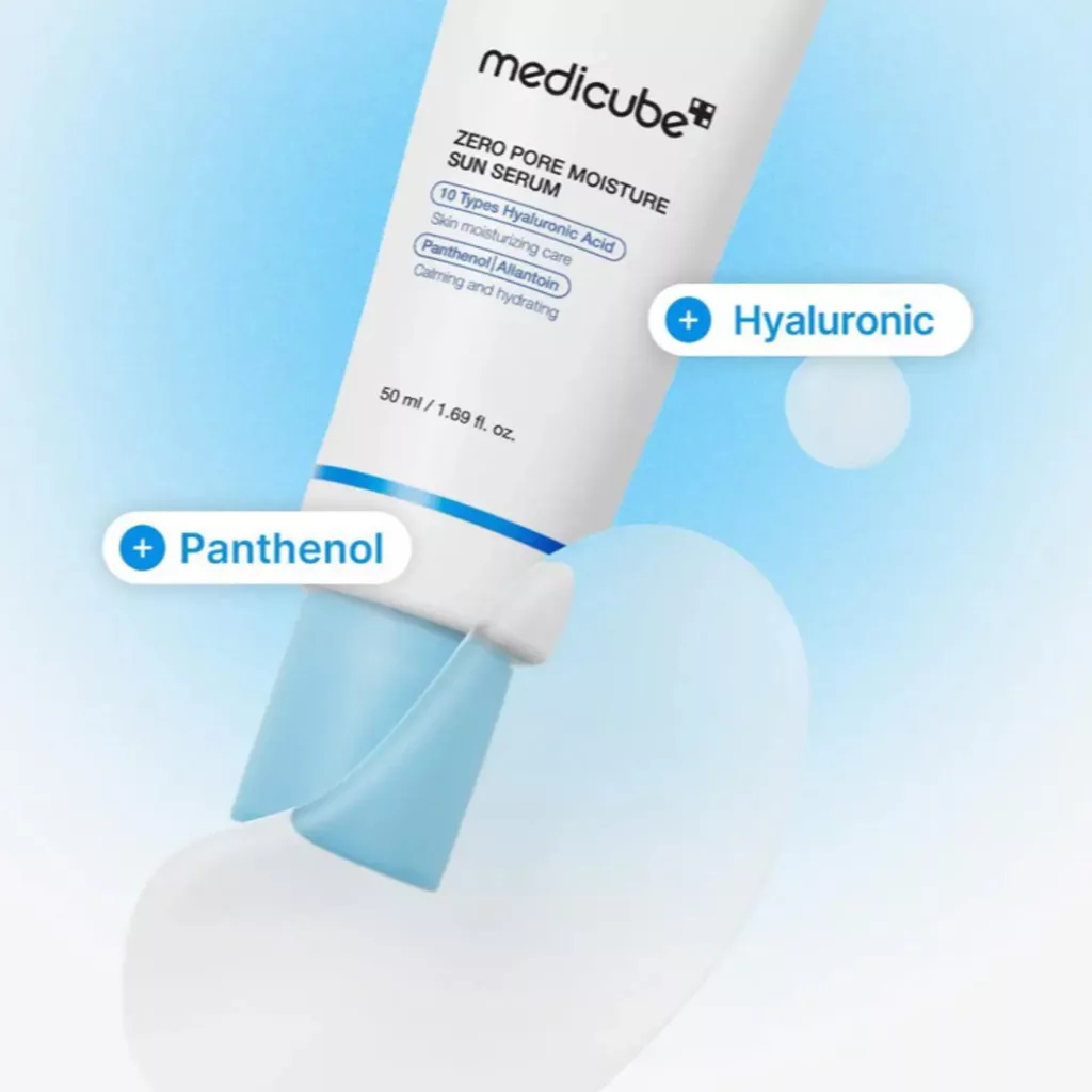 ضدآفتاب منافذ مدی کیوب زیرو مویسچر Zero pore