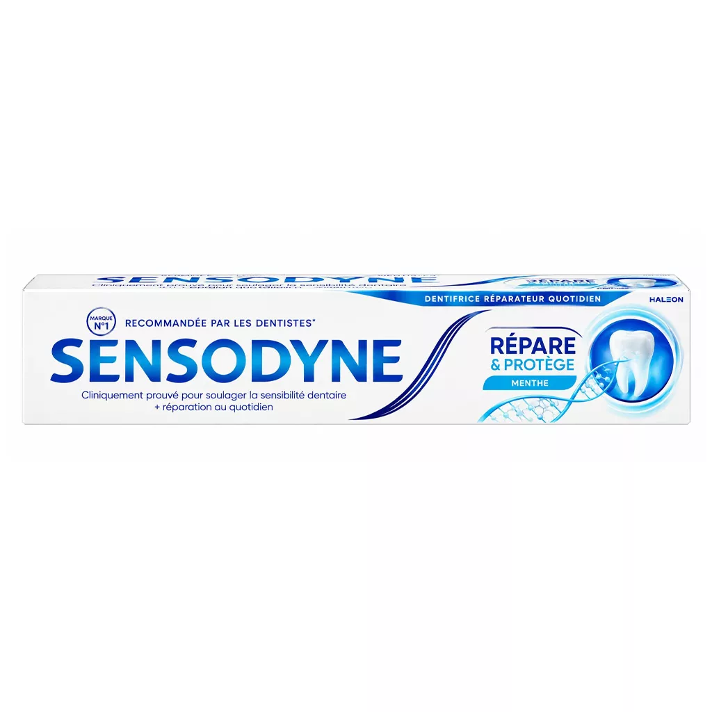 خمیردندان نعنایی سنسوداین ریپیر REPAIR & PROTEGE مدل MENTHE