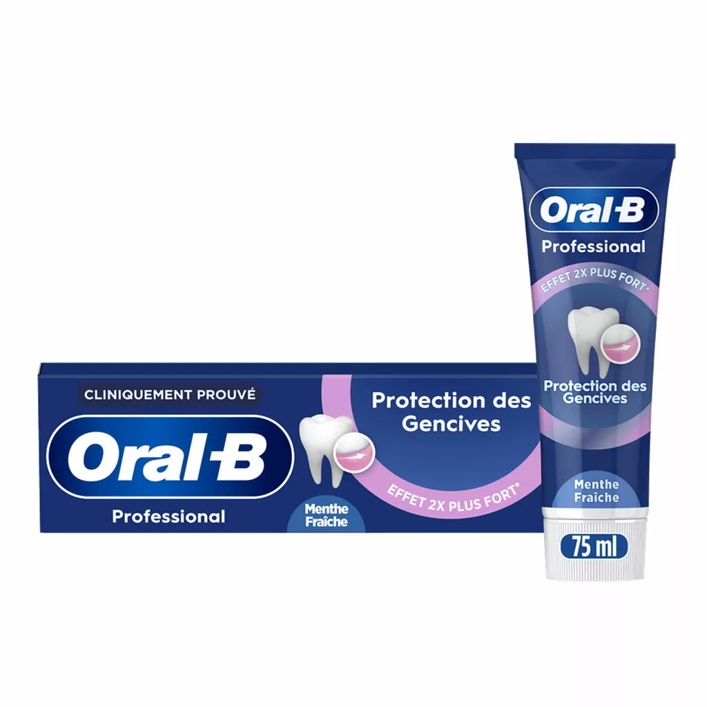 خمیردندان اورال بی پروفشنال محافظ لثه Protection Gencives خمیردندان اورال بی پروفشنال محافظ لثه Protection Gencives